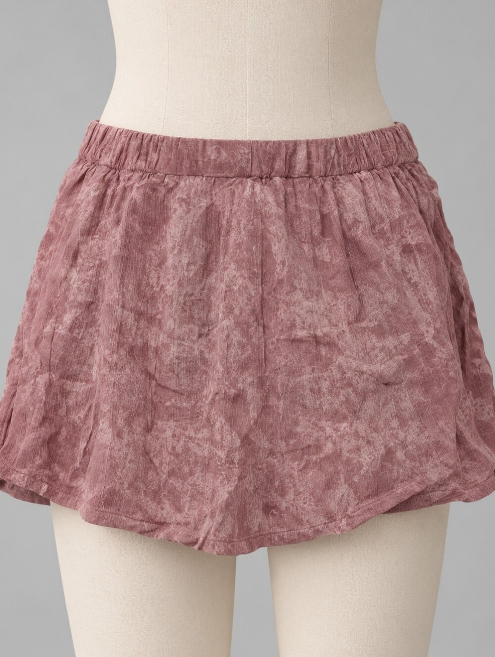American Threads Blush Ruffle Wrap Skort Shorts Small NWT